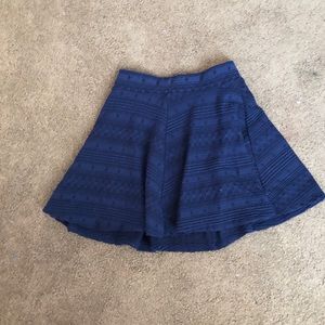 Cute blue skater skirt